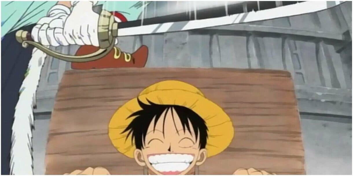 Luffy apunto de morir