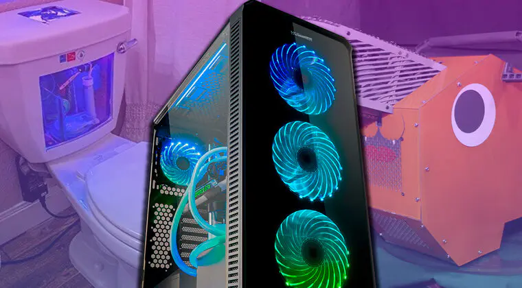 Imagen de Los 7 PC Gaming con diseños más bizarros y extraños que existen en el mercado