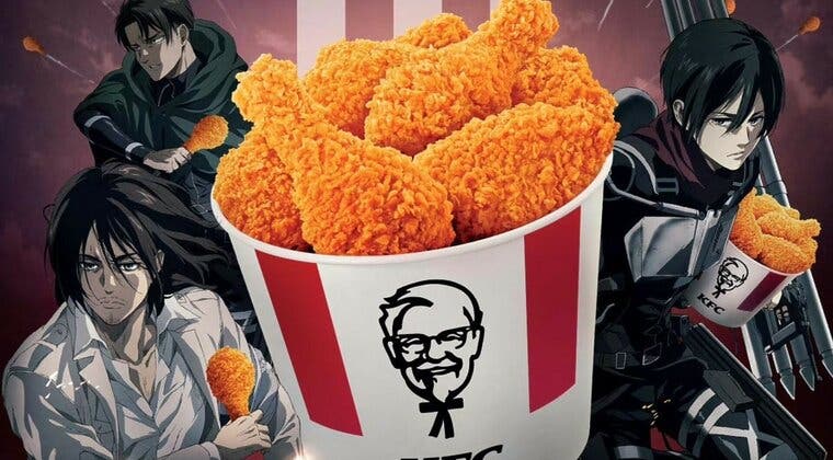 Imagen de Shingeki no Kyojin: ¿Llegará la colaboración con KFC a España?