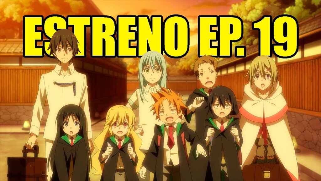 Tensei Shitara Slime Datta Ken horario