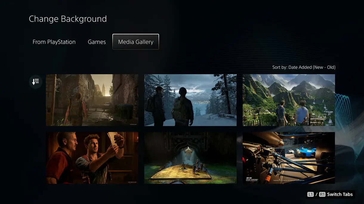 Así es la nueva actualización de PS5: fondo personalizados, carga adaptativa y más