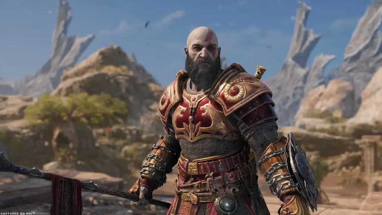 Armadura de Ares God of War Ragnarok