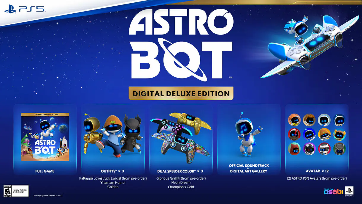 Así es la edición Deluxe de Astro Bot