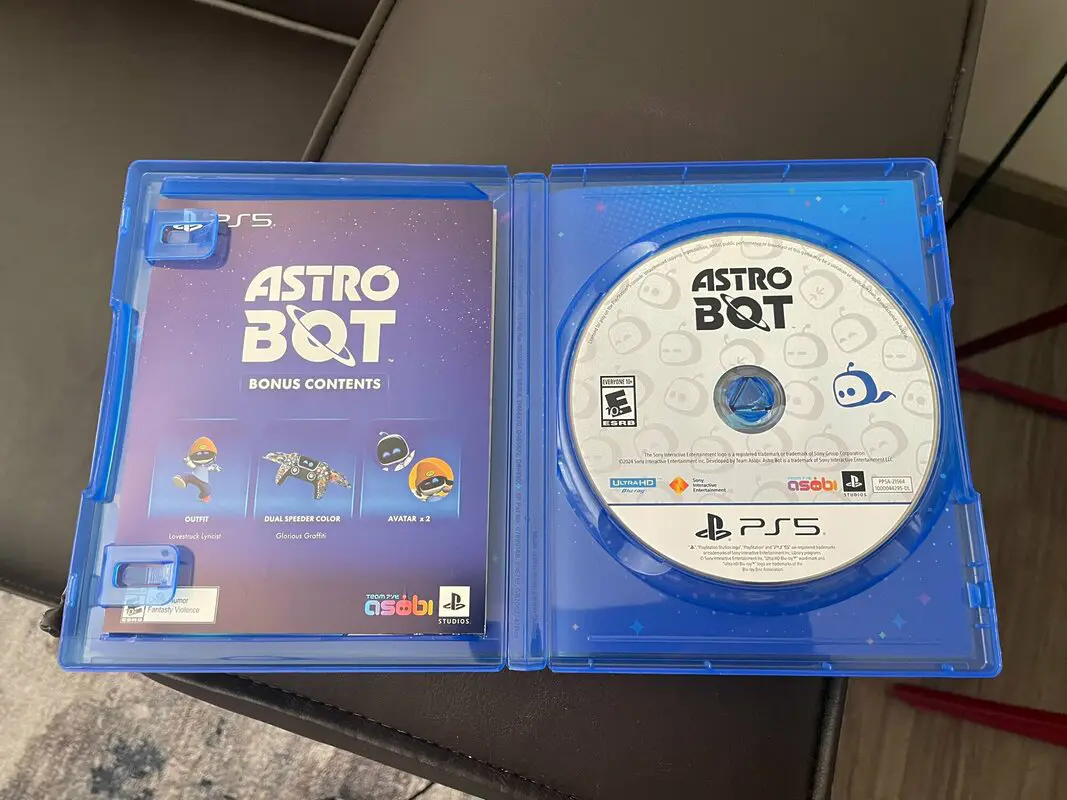 Edición física de Astro Bot