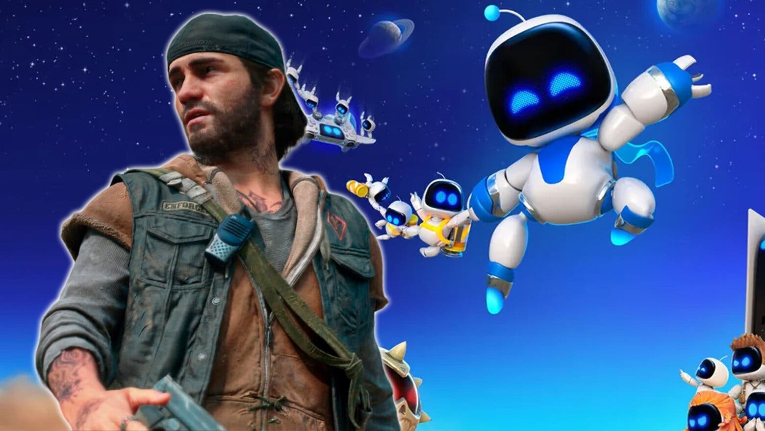 Deacon Days Gone Astro Bot