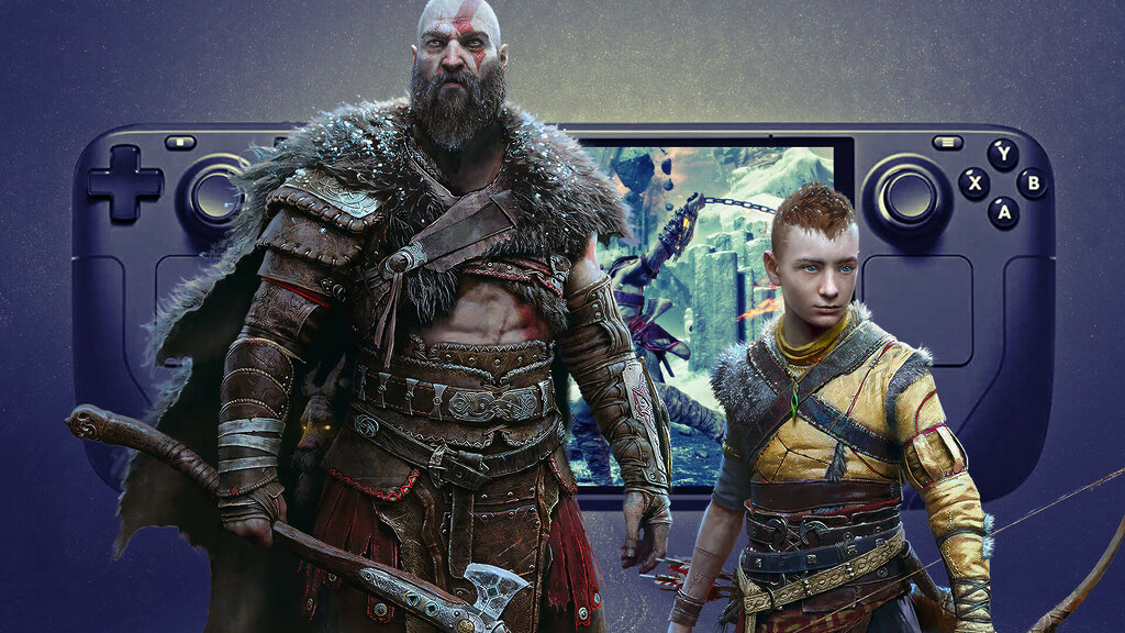 god of war ragnarok on steam deck