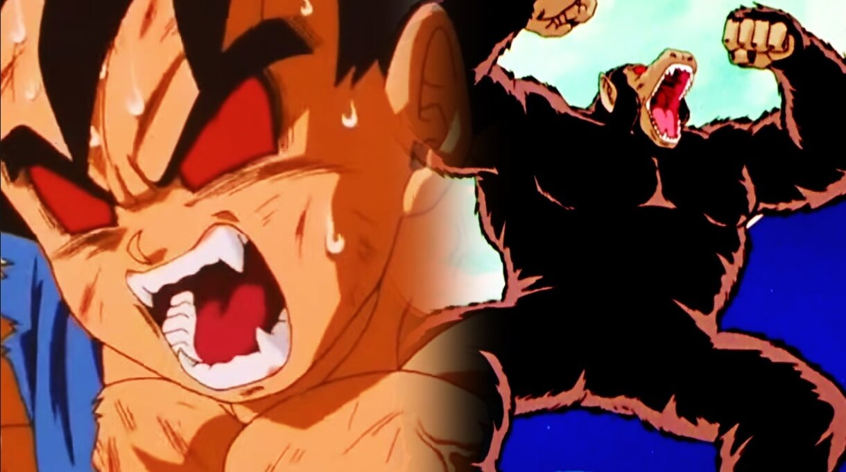goku iba a ser un mono (1)