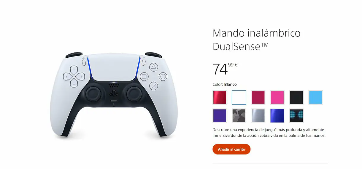 El DualSense de PS5 sube de precio
