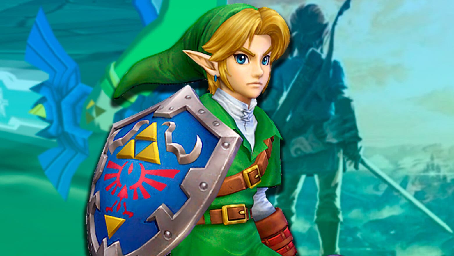 ¿Por qué link es zurdo en The Legend of Zelda?