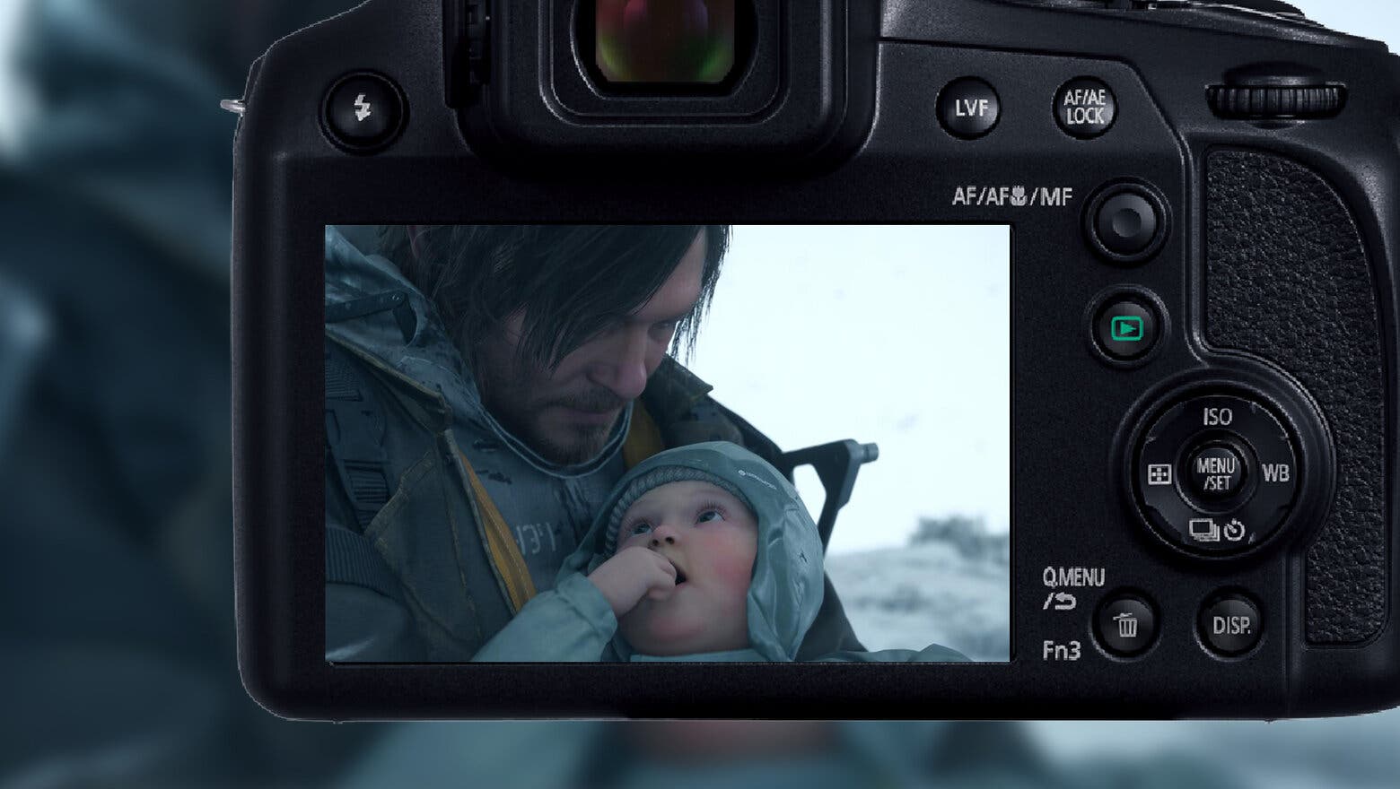 Modo foto de Death Stranding 2 on the beach