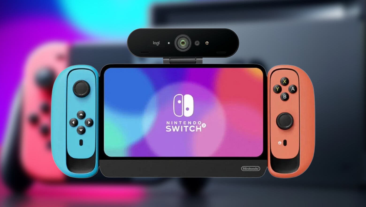 Nintendo Switch 2 con cámara