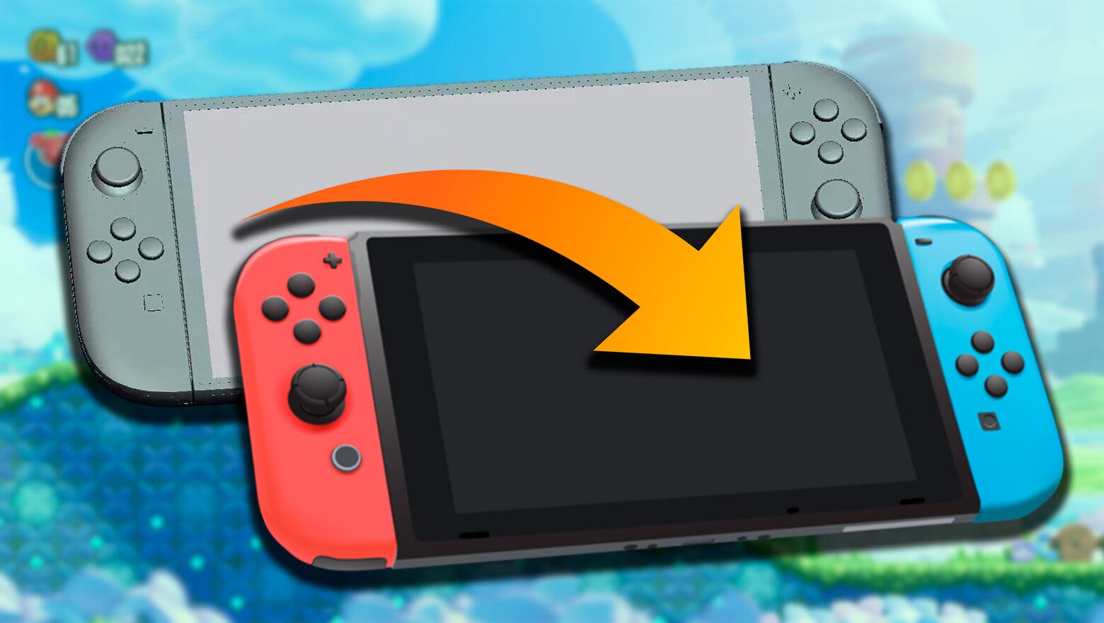 Comparativa de tamaño de Nintendo Switch 2