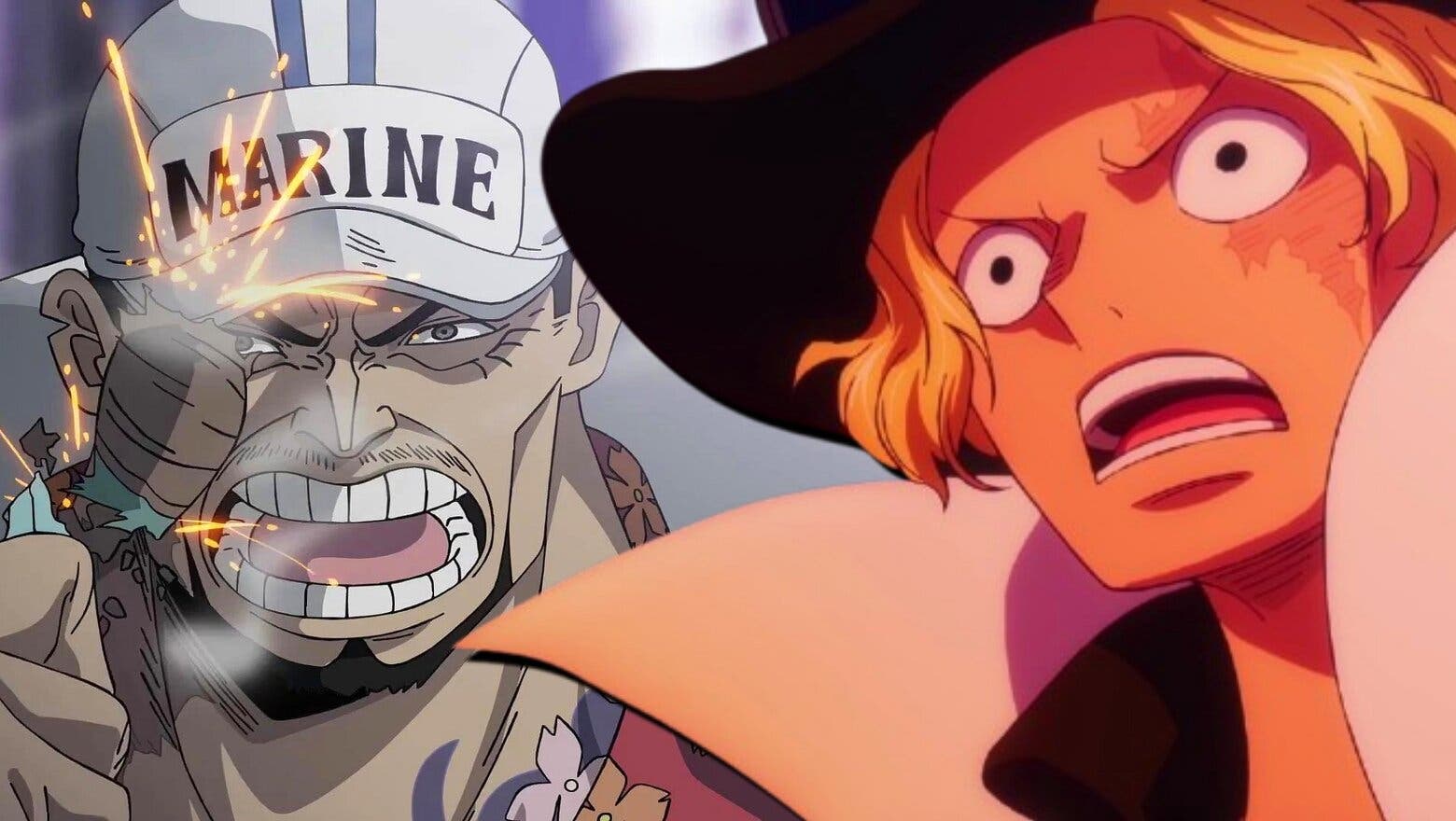 Akainu y Sabo