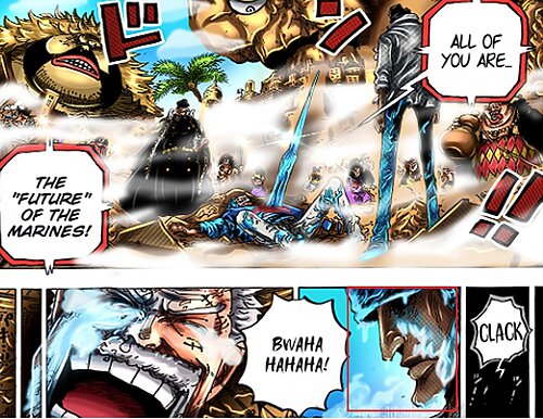 El capítulo 1126 de One Piece aclara el destino de Garp y vuelve a