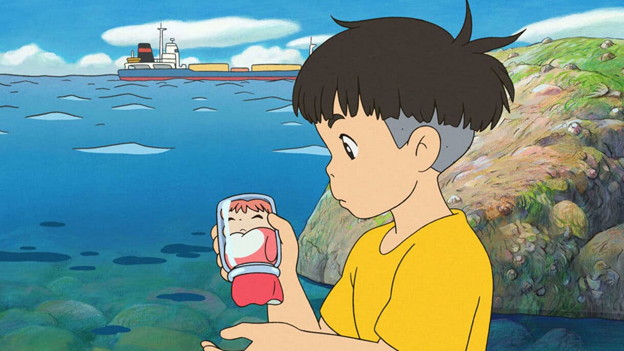 Ponyo en el acantilado Studio Ghibli