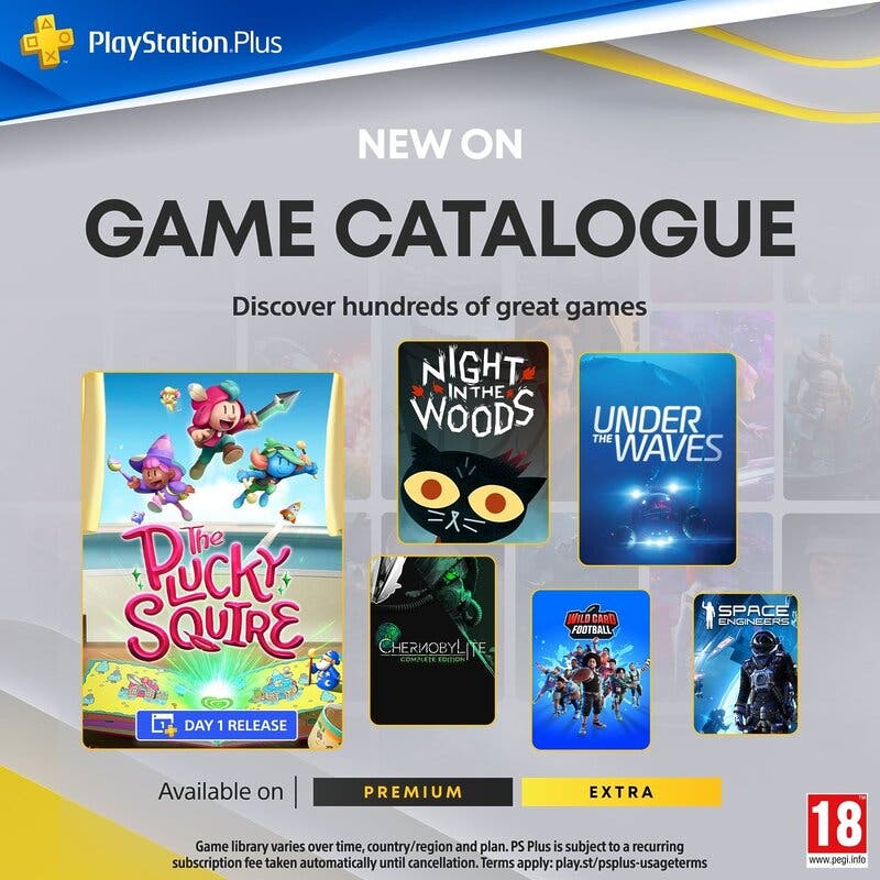 Los jugos de PS Plus Extra y Premium de septiembre 2024