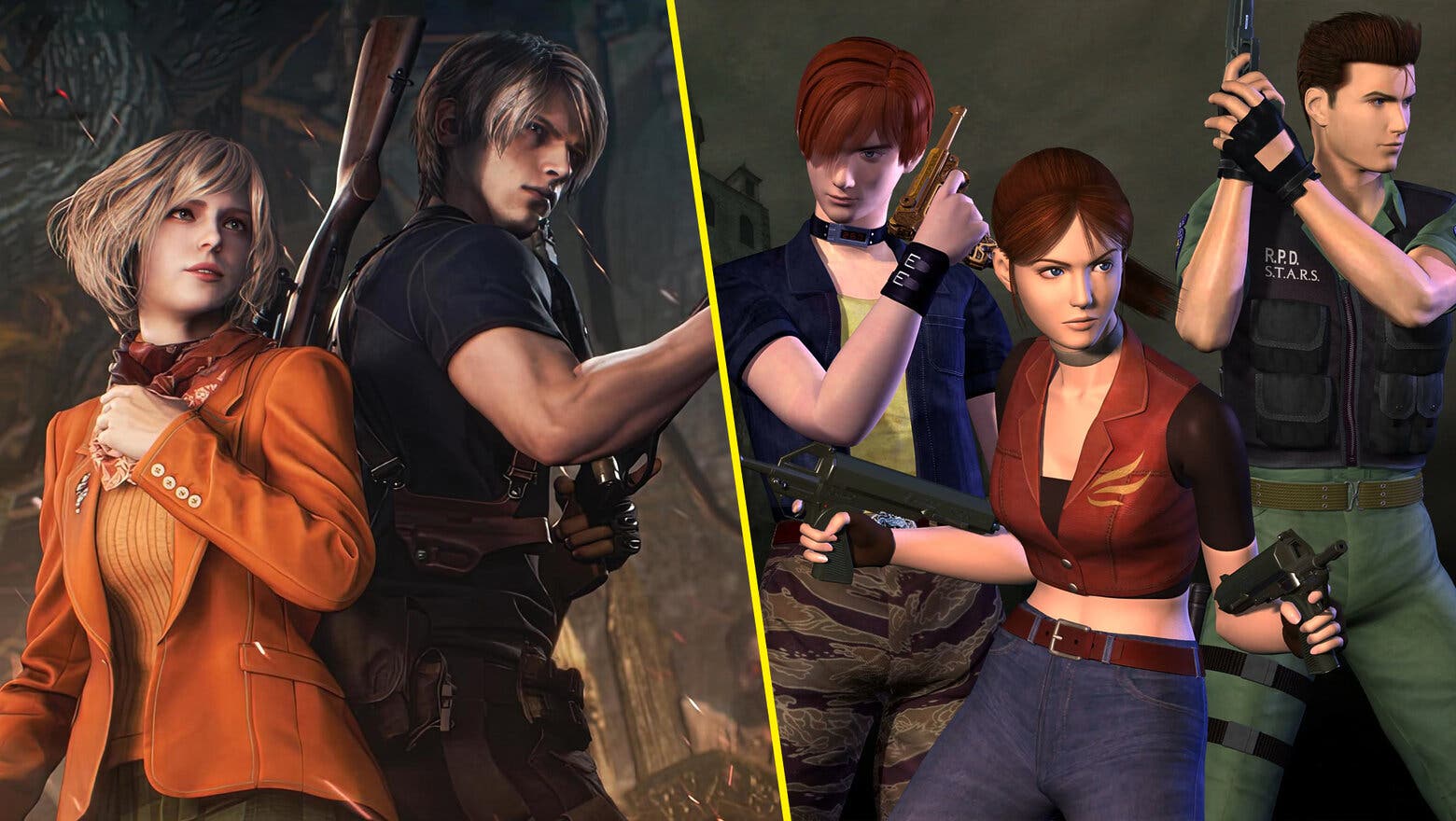 Resident Evil Code Veronica y Resident Evil 4