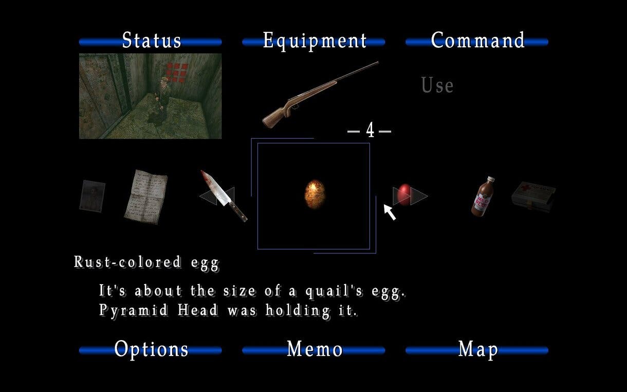 huevos de silent hill 2