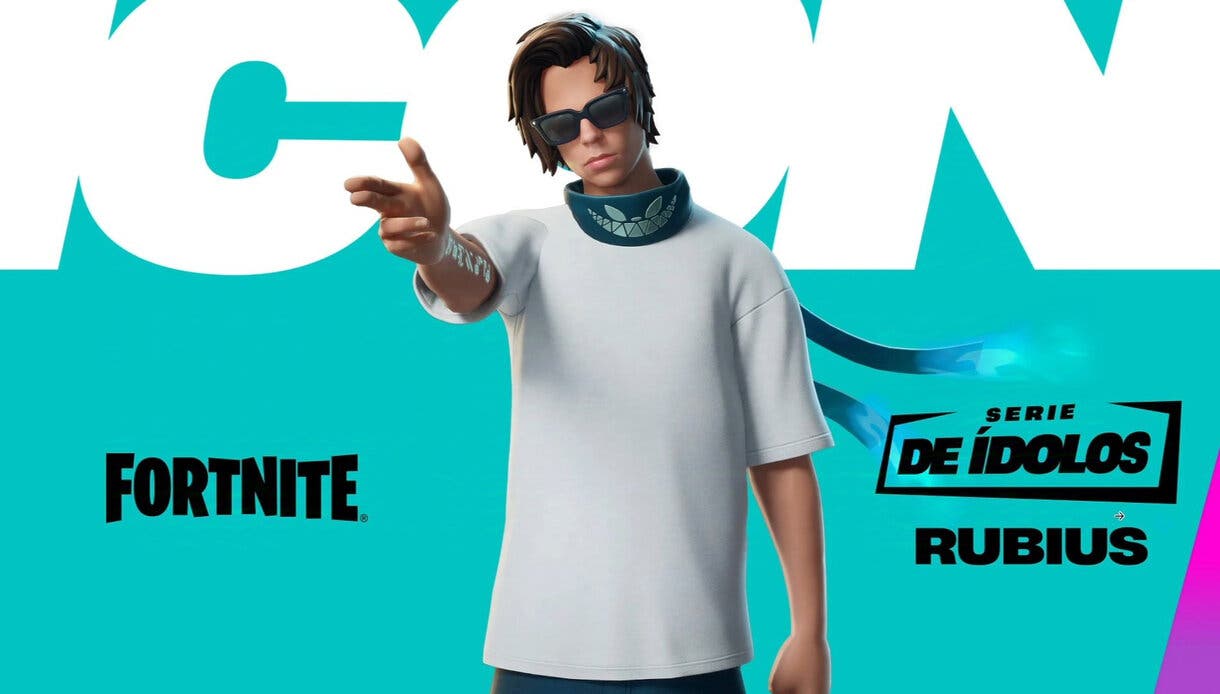 Fortnite: así es cómo se ve la nueva skin de Rubius dentro del juego