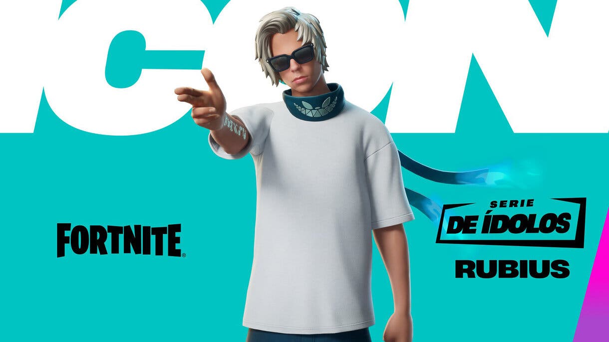 Fortnite: así es cómo se ve la nueva skin de Rubius dentro del juego