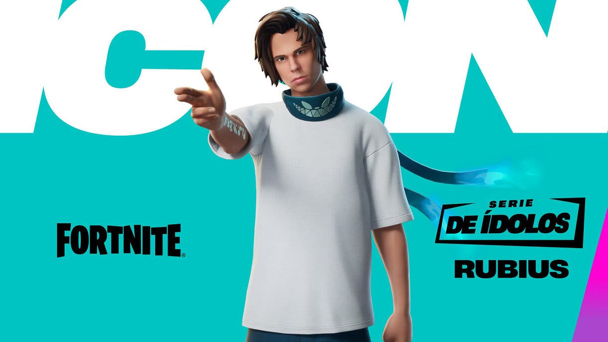 Fortnite: así es cómo se ve la nueva skin de Rubius dentro del juego