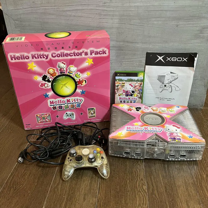 Xbox tuvo un modelo especial transparente