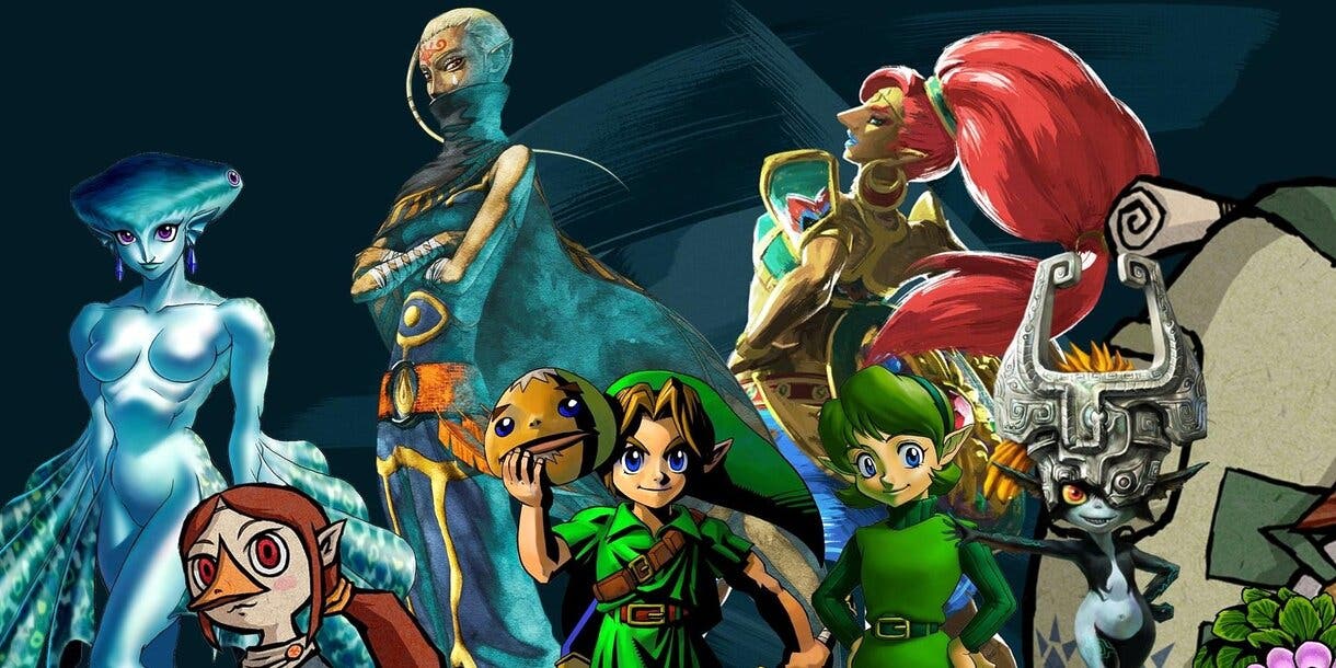 Estas son las razas principales de The Legend of Zelda