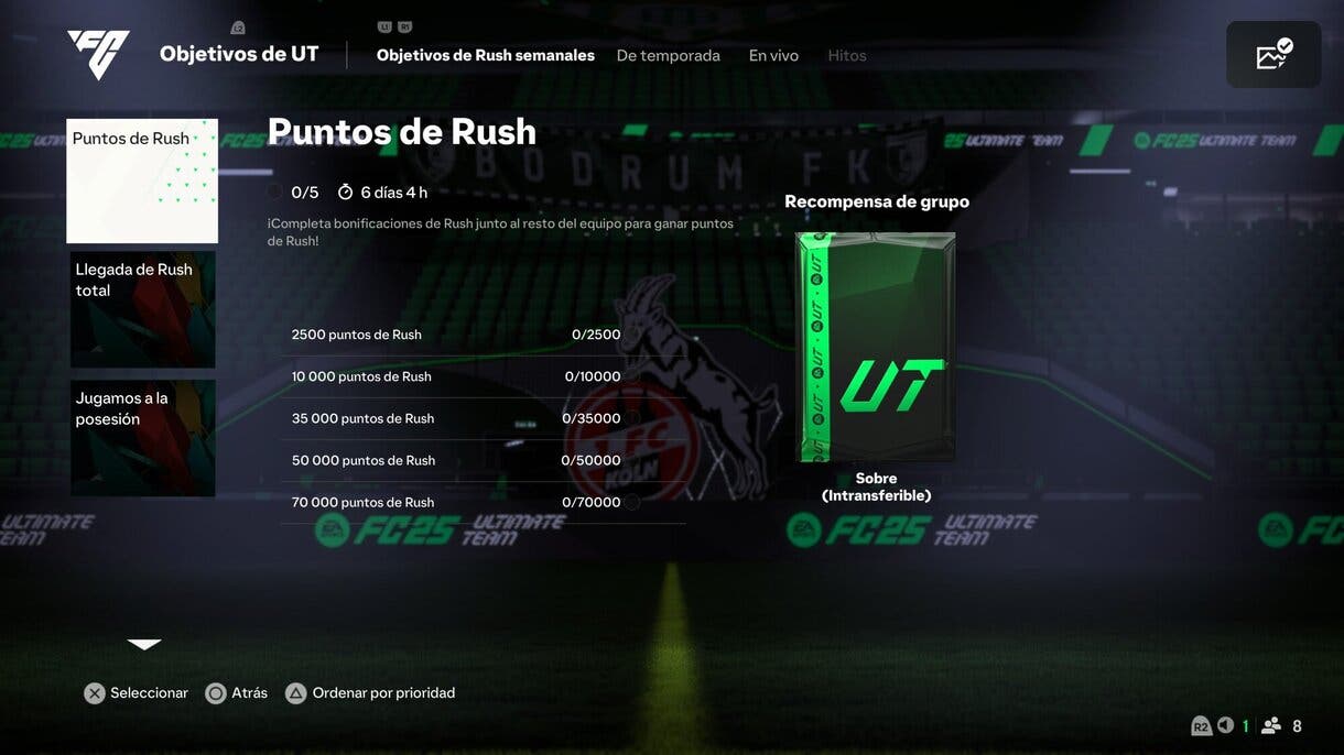 EA Sports FC 25: cómo completar el objetivo "Jugamos a la posesión" y conseguir 10 sobres y SP GRATIS