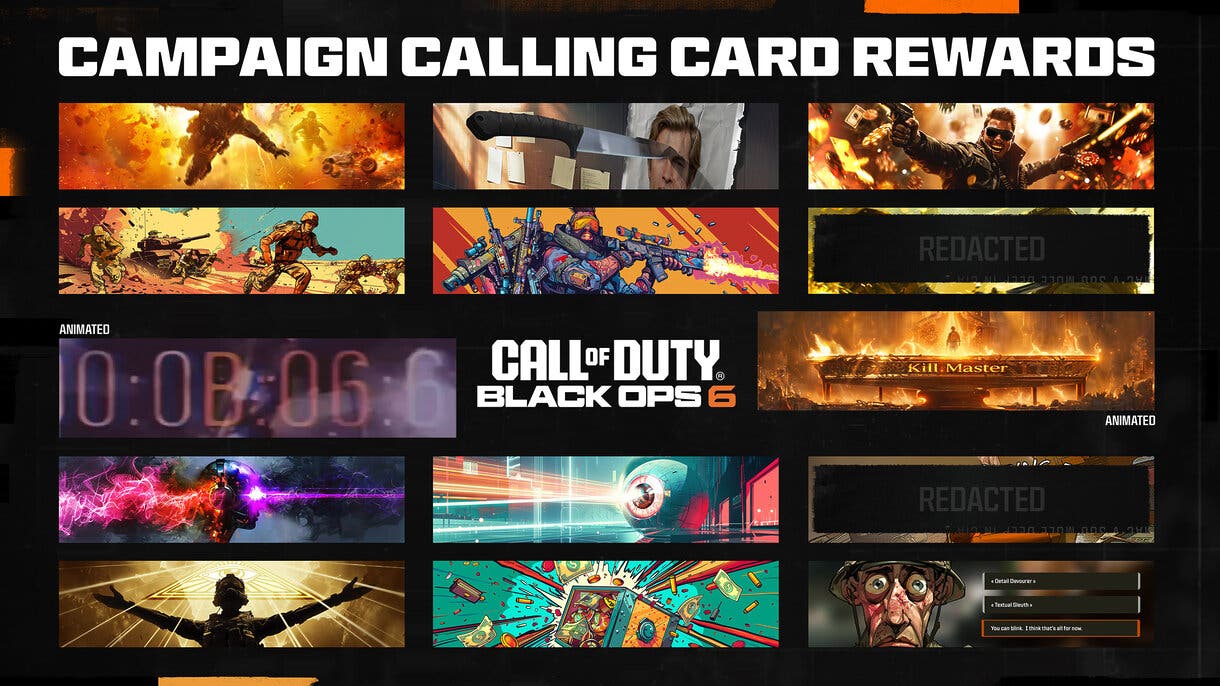 Black Ops 6: estas son todas las recompensas GRATIS por completar el modo historia del juego