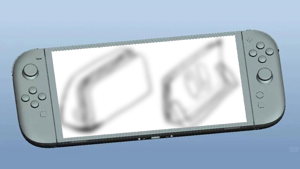 Boceto filtrado del diseño de Nintendo Switch 2