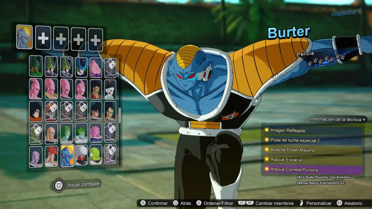 Burter Dragon Ball Sparking ZERO