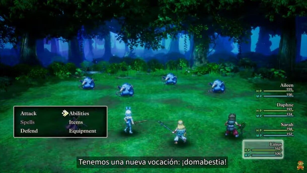 Domabestias en Dragon Quest III HD-2D Remake