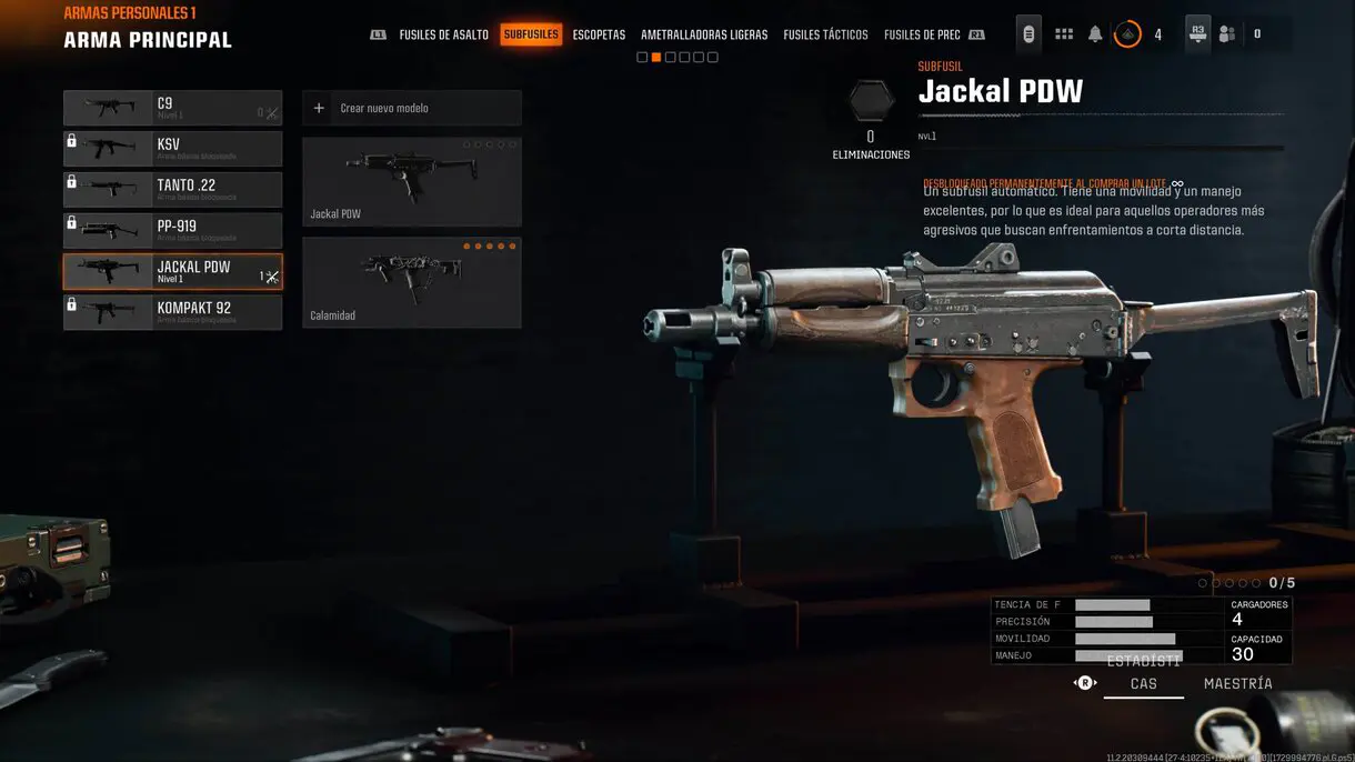 Cómo desbloquear todos los subfusiles en Black Ops 6