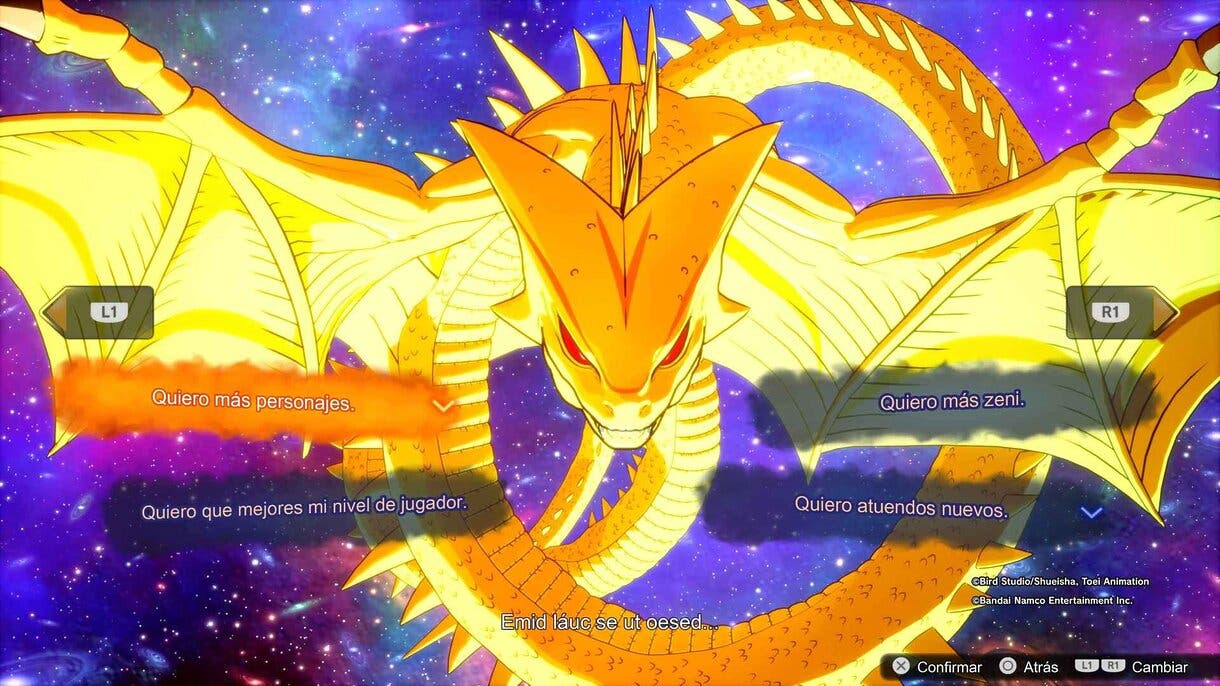 Cómo invocar a Shenron y qué deseos puedes pedir en Dragon Ball: Sparking! ZERO