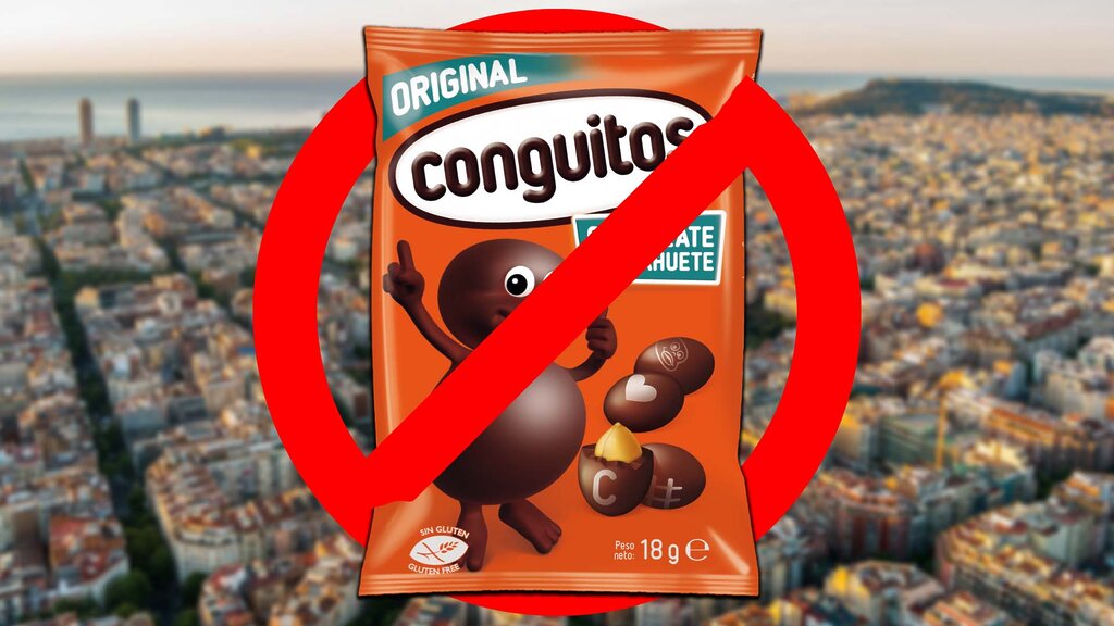 Adiós al snack 'Conguitos' en el bar del Parlament de Cataluña: el producto es considerado racista