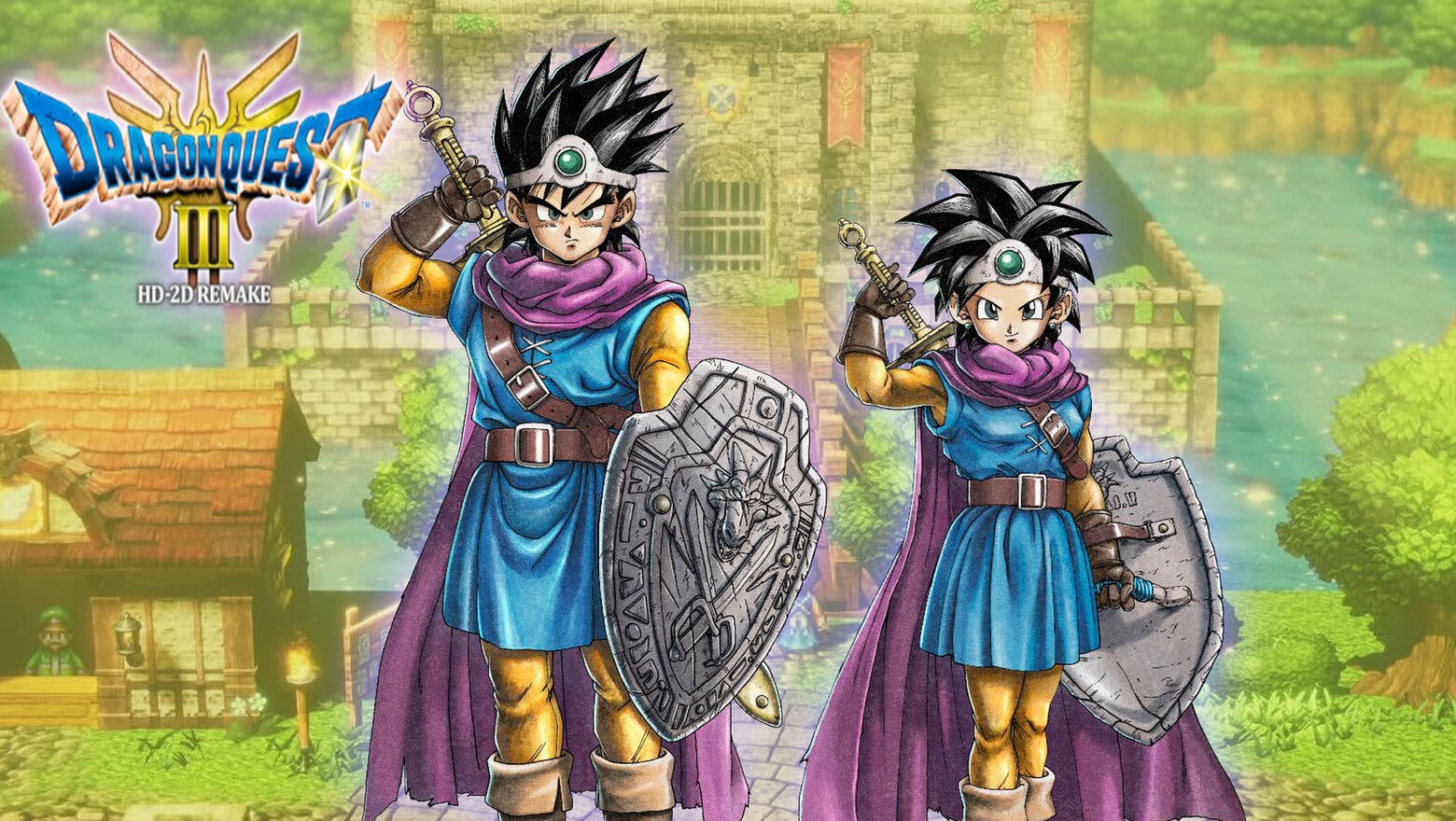 Dragon Quest III HD-2D Remake trailer