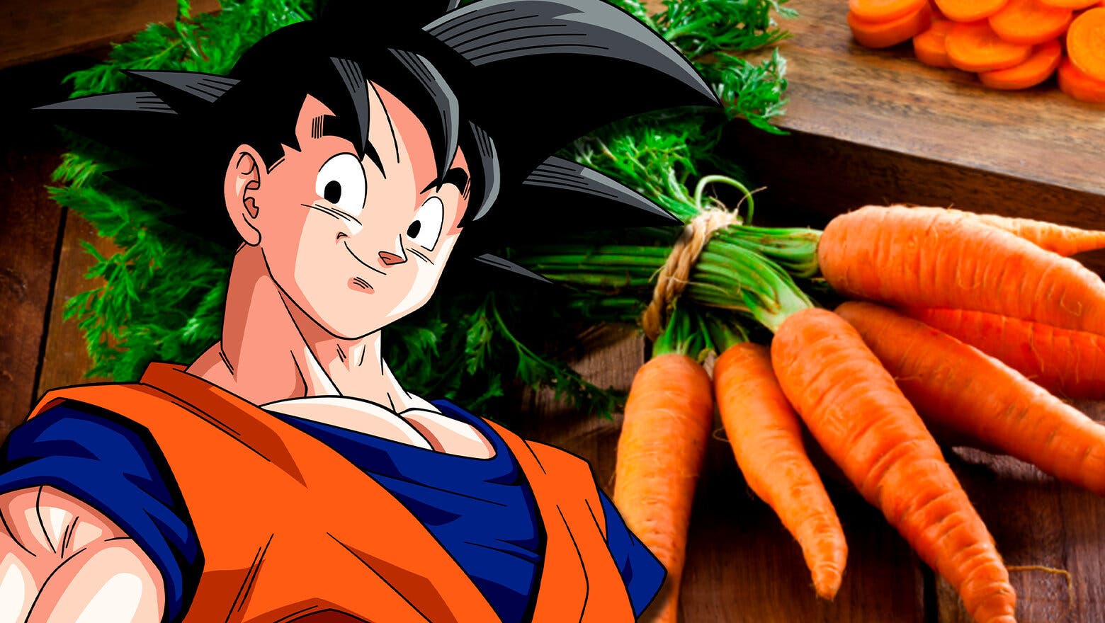 Goku tiene nombre de zanahoria