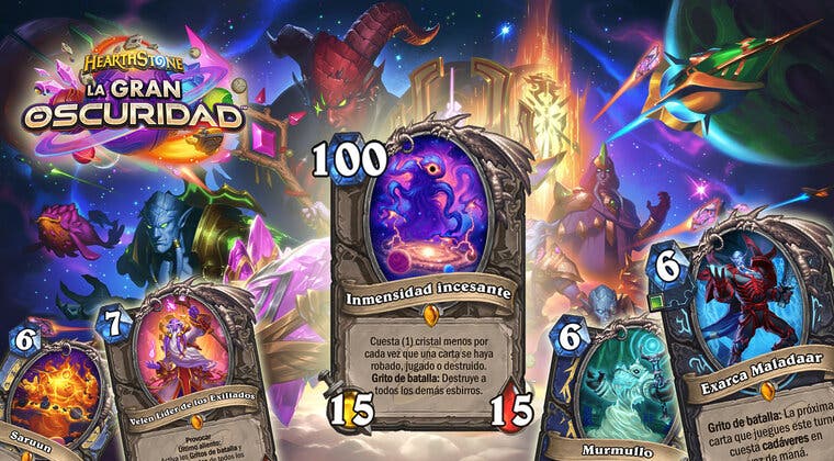 Imagen de Conoce las mejores legendarias de la próxima expansión de Hearthstone: La Gran oscuridad