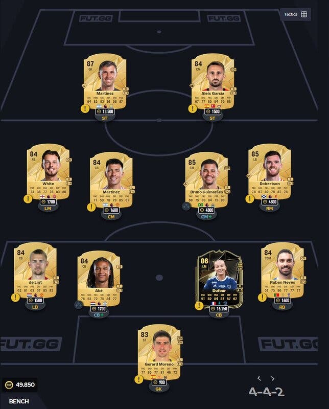 EA Sports FC 25: cómo hacer el SBC icono básico +87