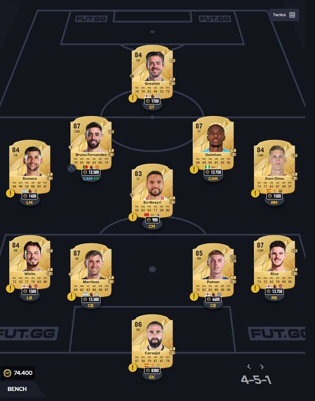 EA Sports FC 25: cómo hacer el SBC icono básico +87