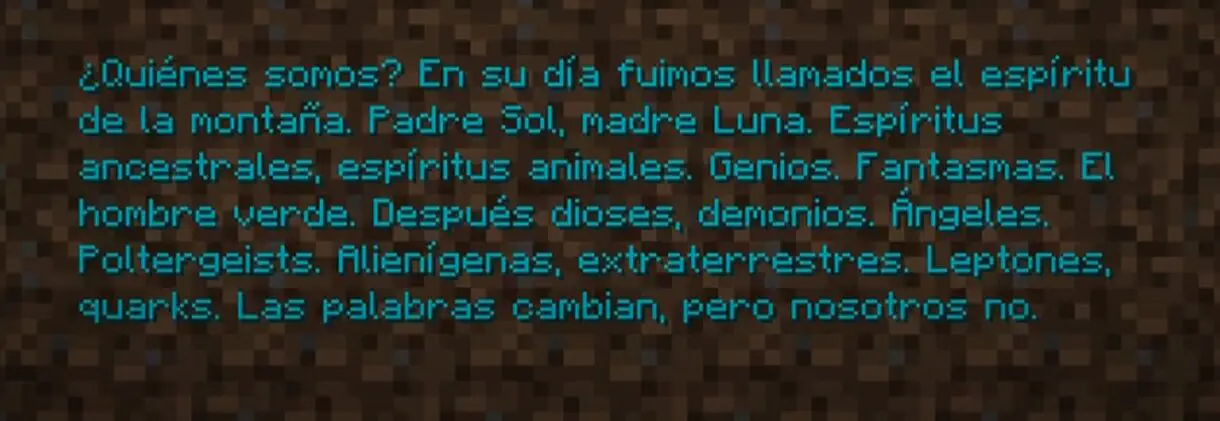 El significado tan profundo detrás del poema en los créditos de Minecraft