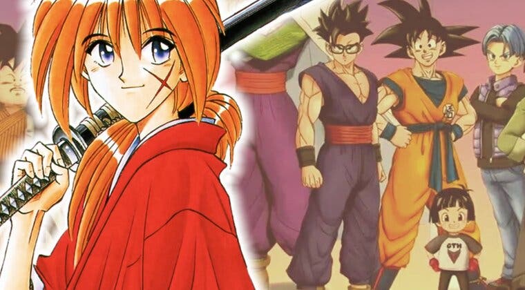 Imagen de El autor de Rurouni Kenshin homenajea a Dragon Ball con una ilustración de Goku y más personajes