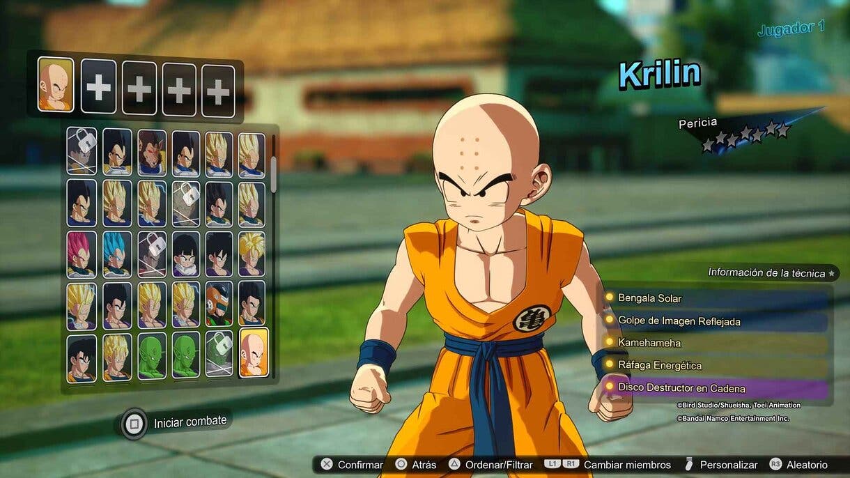 Krilin Dragon Ball Sparking ZERO