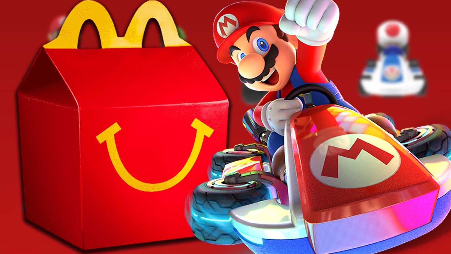 Mario Kart aterriza en los McDonald's de España: consigue un coche y personaje GRATIS