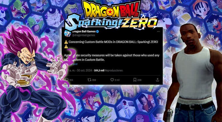 Imagen de Los desarrolladores de Dragon Ball: Sparking! Zero avisan: habrá penalizaciones por usar mods