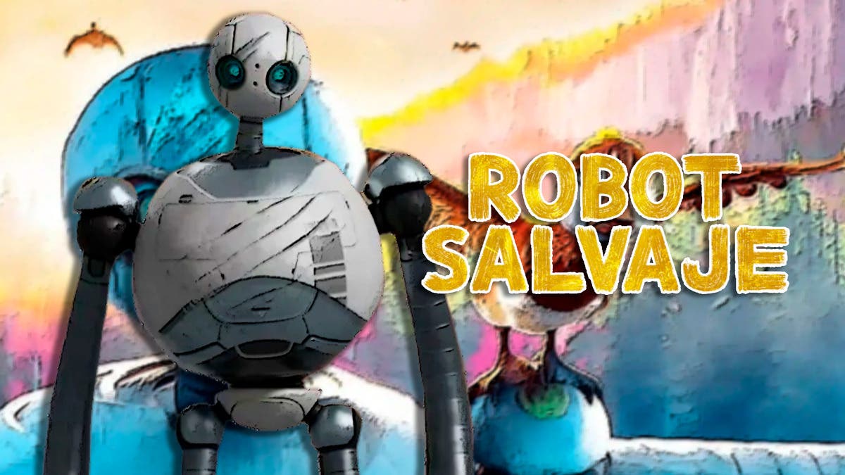 robot salvaje clip