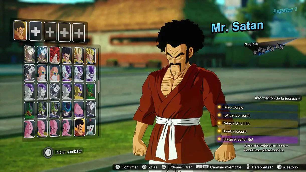 Satán Dragon Ball Sparking ZERO