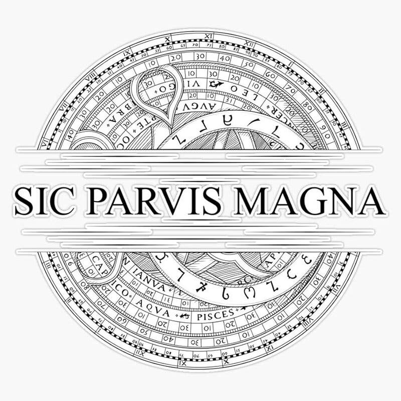 sic parvis magna