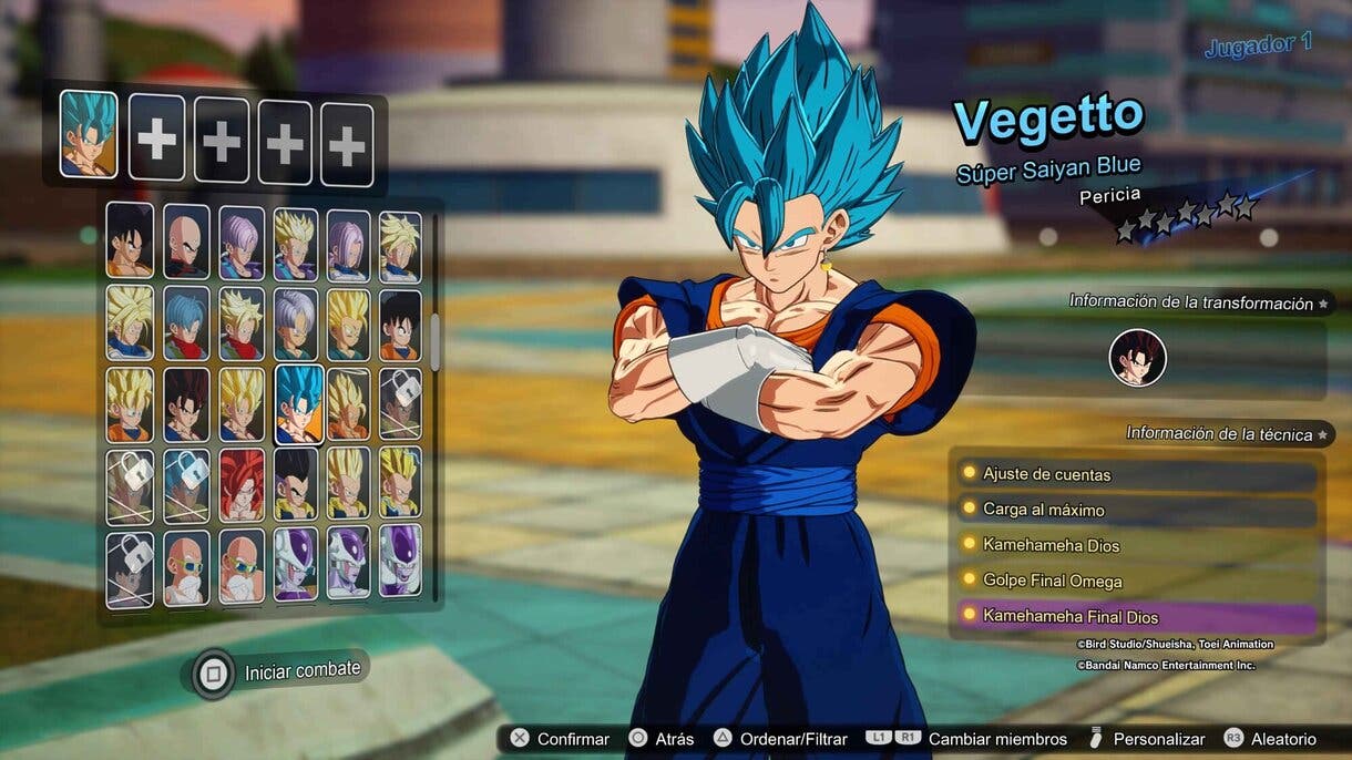 Dragon Ball: Sparking! ZERO Vegetto Super Saiyan Blue