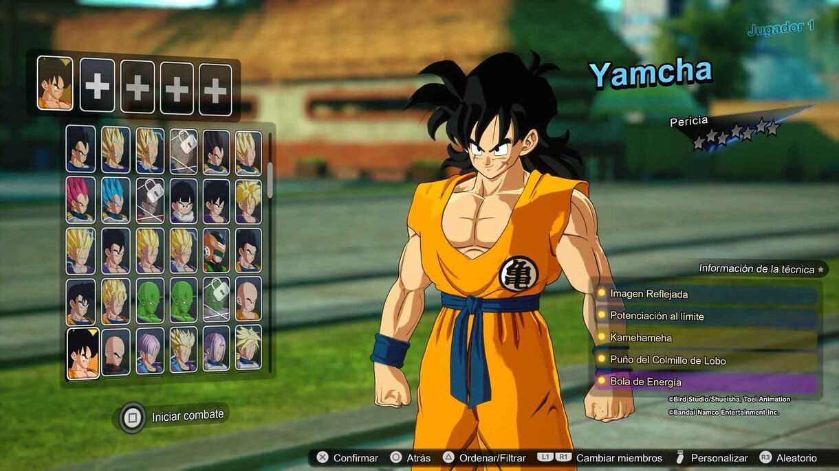 Yamcha Dragon Ball Sparking ZERO